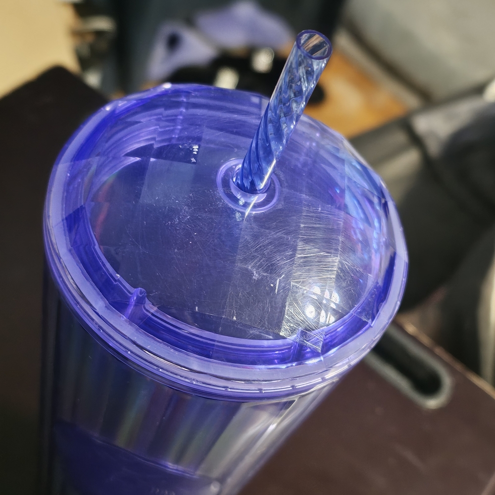 New Starbucks Holographic Purple Tumbler - Picture 3 of 6